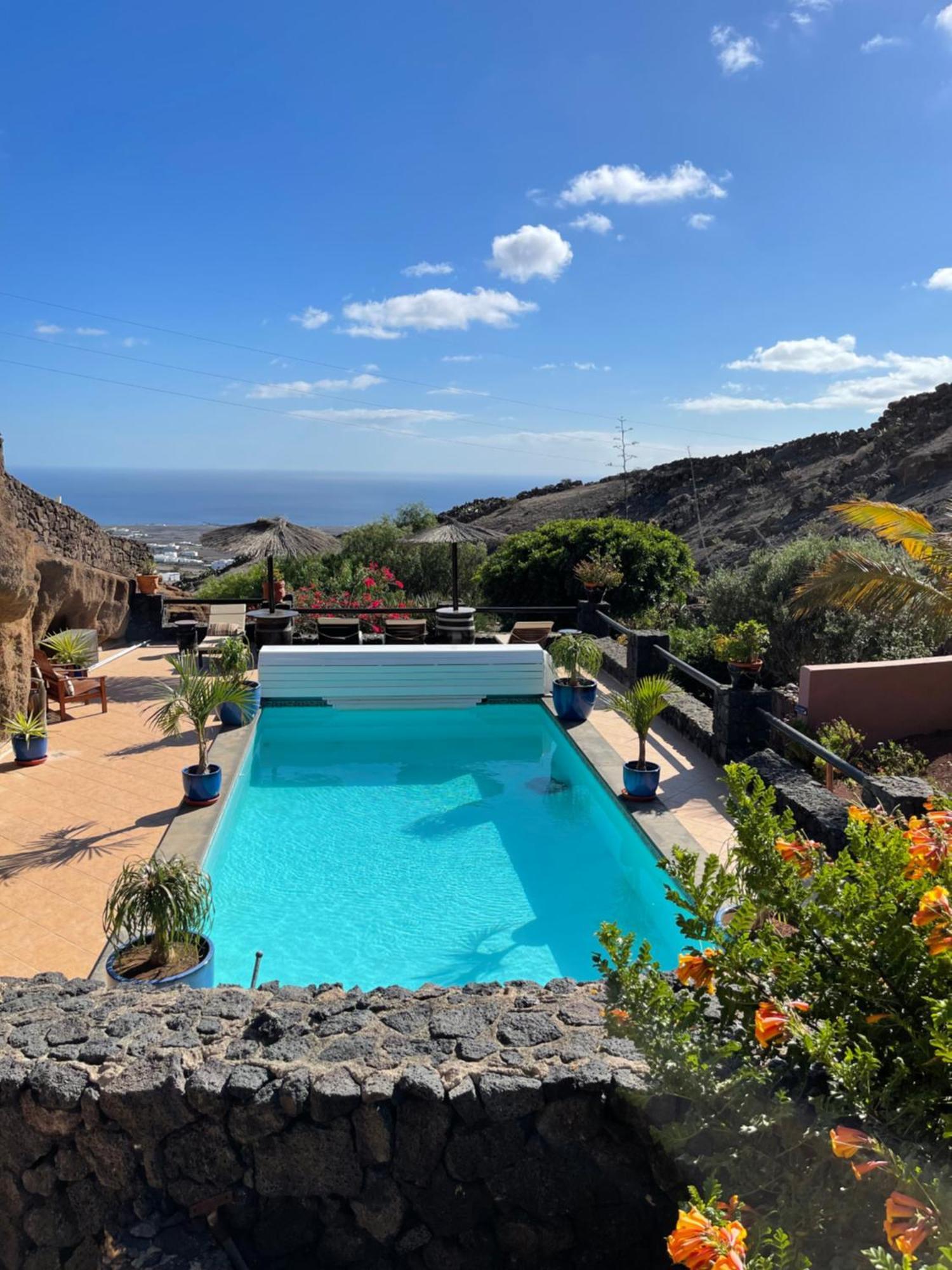 Castillo Lanzarote Villa Sophie - Luxury Villa -Sleep In A Volcanic Cave With Heated Pool Tías Exterior foto
